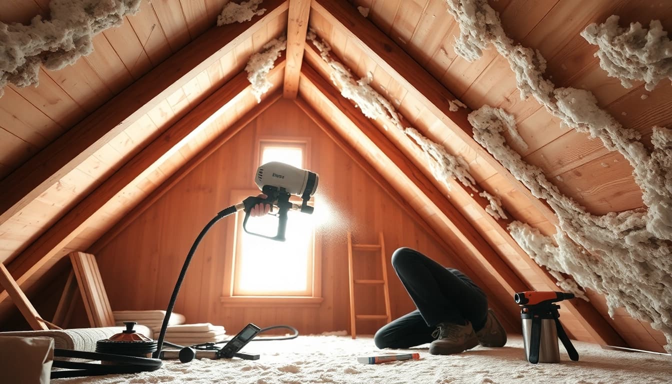 Assessing if spray foam insulation bad for your home through professional installation.