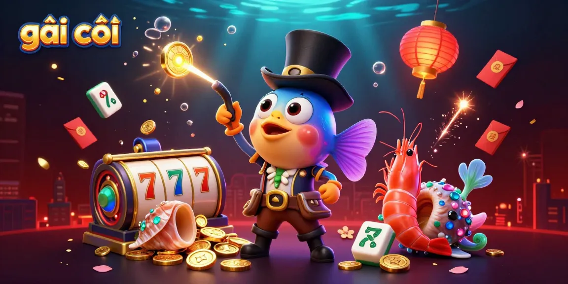 Engage with the vibrant scene of gái gọi showcasing golden treasures in a mystical underwater casino.