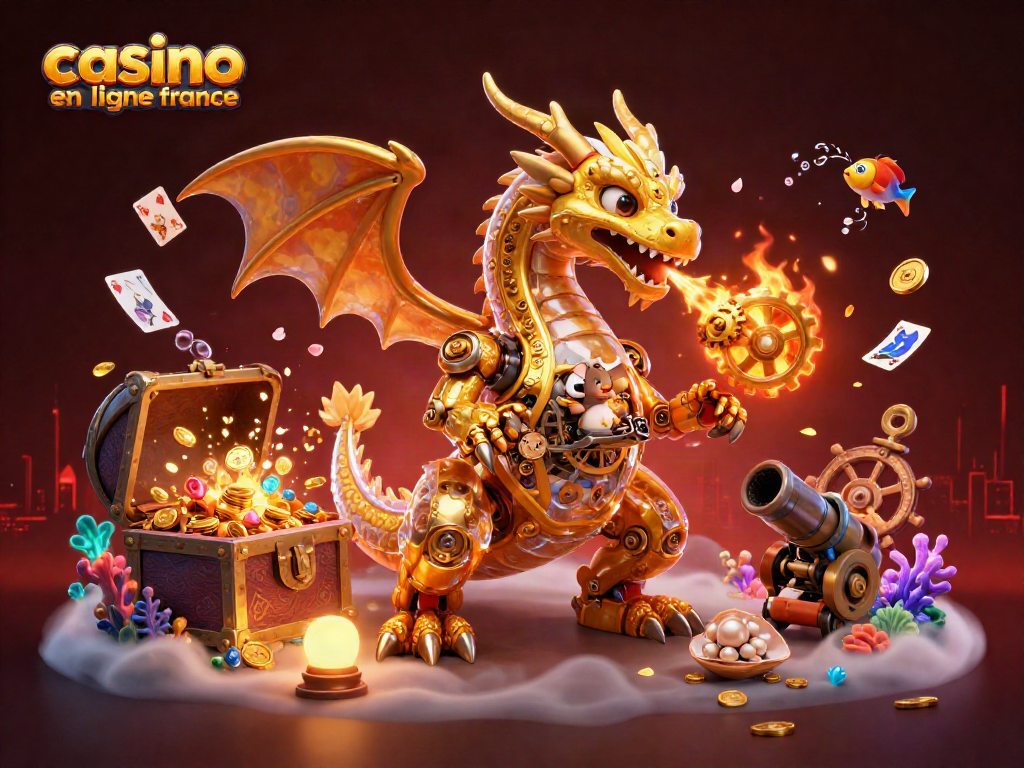 Découvrez les jeux captivants des casinos en ligne en France avec des éléments colorés et dynamiques.