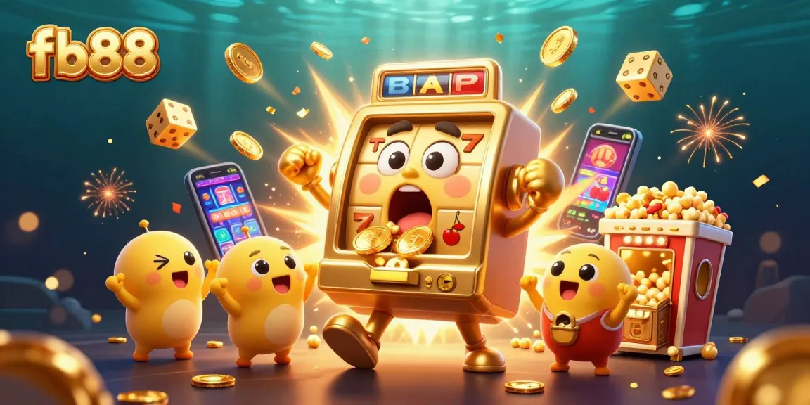 Experience the dynamic thrills of fb88 online gaming as golden slot machines celebrate jackpot wins with vibrant visuals.