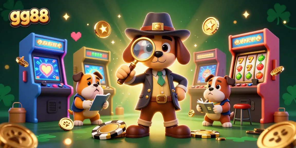 Engage with high-stakes poker action in gg88, featuring a detective and treasure hunt in a playful casino realm.