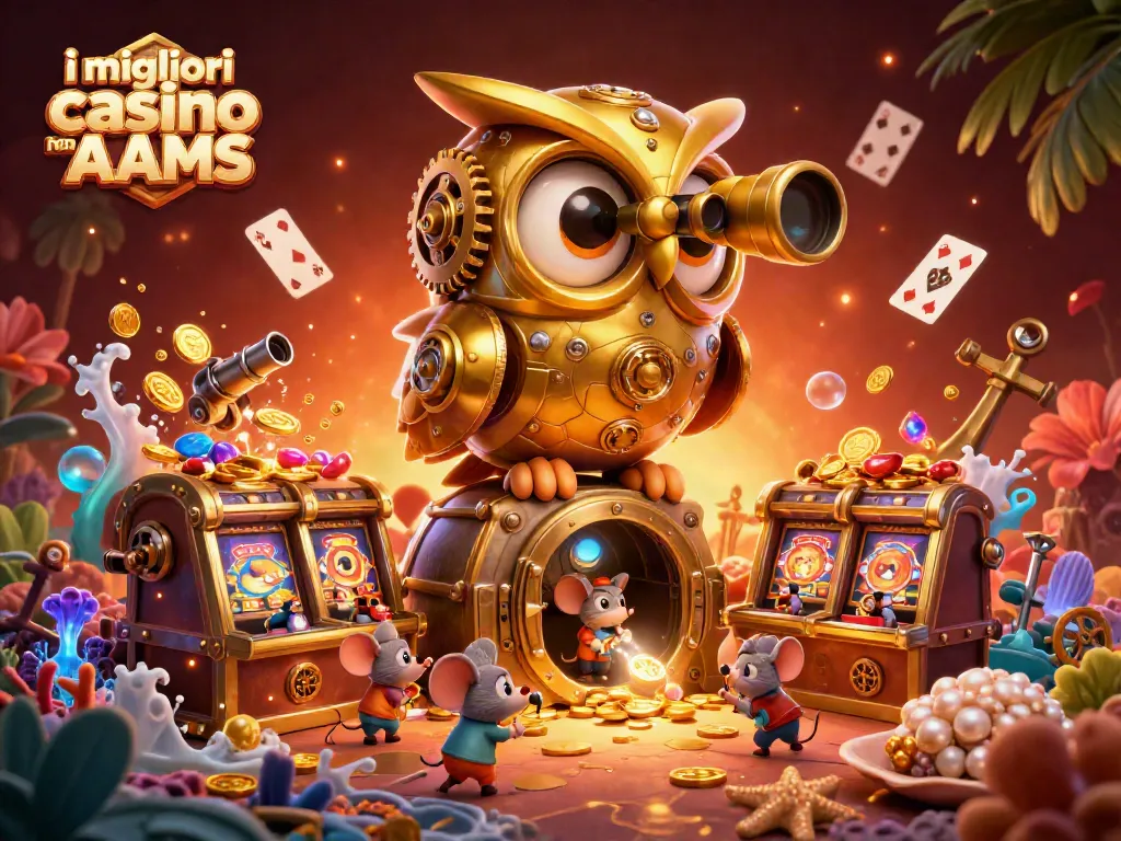 Vinci nei migliori casino non AAMS con slot machines e più, unisciti al divertimento!
