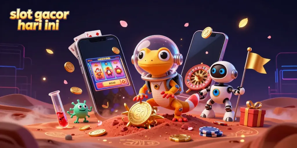 Experience a vibrant scene of fun and excitement with slot gacor hari ini for thrilling gameplay.