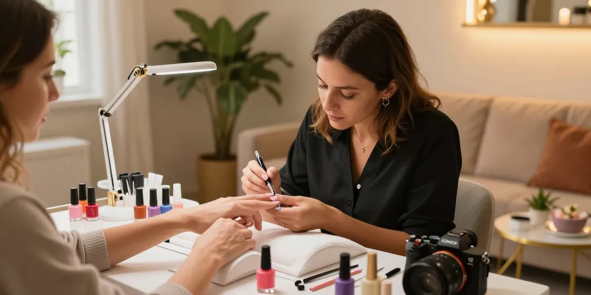 Paradise Nail Beauty offers expert manicure services in a welcoming salon atmosphere.