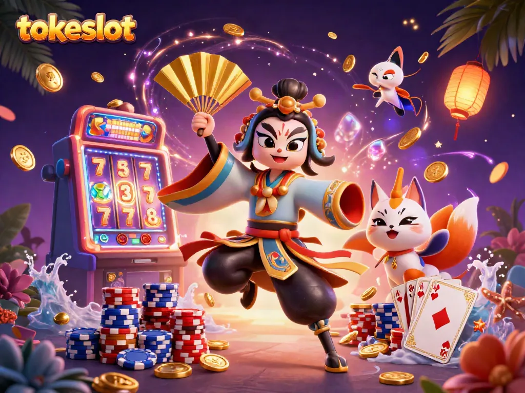 Menangkan jackpot di tokeslot dengan ilustrasi 3D mencolok dan elemen perjudian menarik.