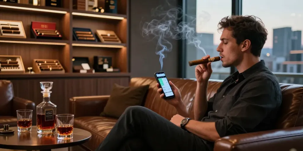 Rokok88 rtp: Ruang merokok modern dengan suasana elegan dan nyaman.