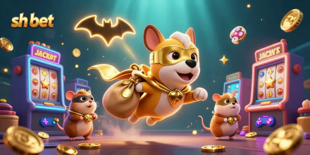 Engage with exciting slots at sh bet as the superhero dog brings joy and gold coins!