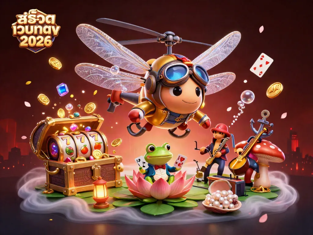 เล่นเกมคาสิโนด้วยสล็อตเว็บตรง 2026 ได้ที่นี่ สนุกไปกับตัวละครในแอนิเมชั่นสุดอลังการ